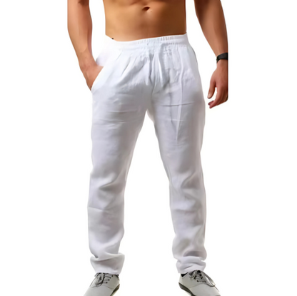 THE BREEZE COTTON LINEN PANTS