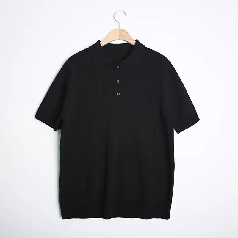 Oliver Ribbed Knit Polo