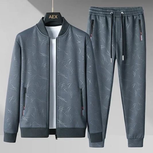 Atlas Embossed Tracksuit Set