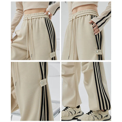 Nova Wide-Leg Track Pants