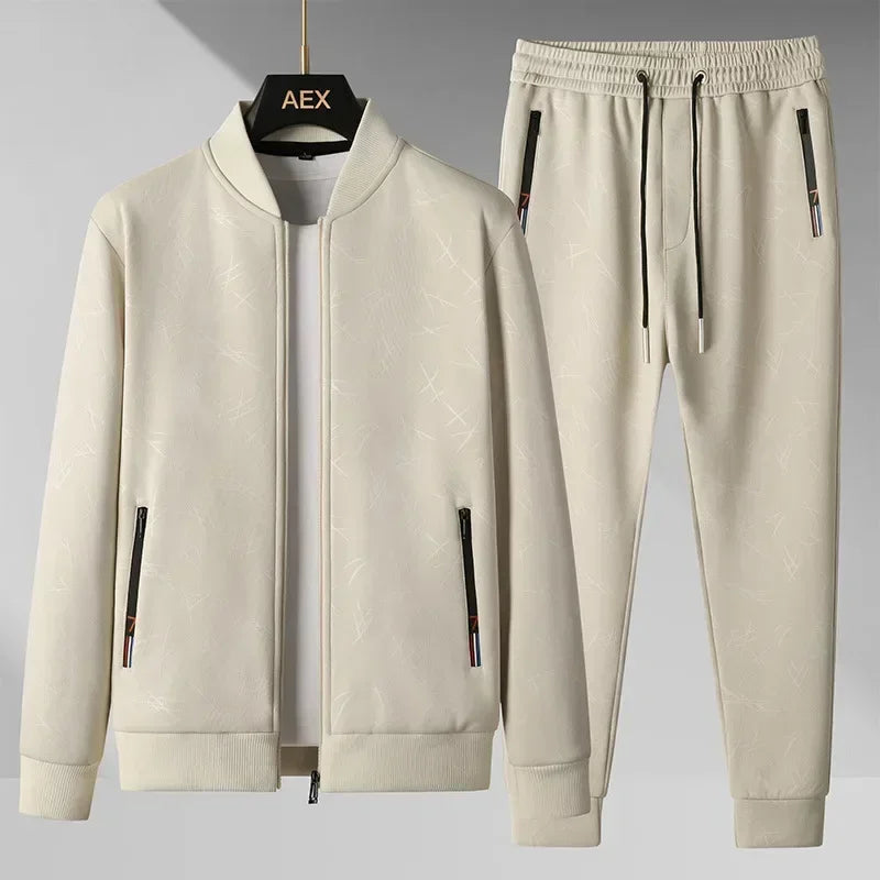 Atlas Embossed Tracksuit Set