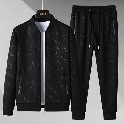 Atlas Embossed Tracksuit Set