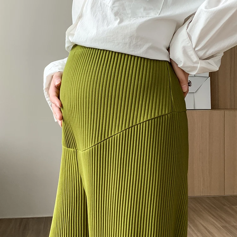 Serene Ribbed Wide-Leg Pants